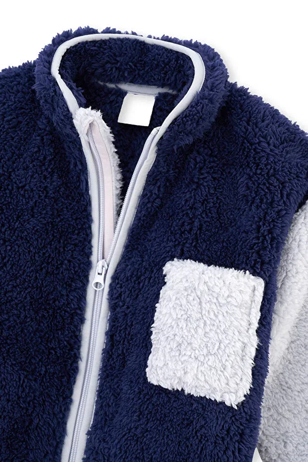 Детские свитшот с принтом унисекс Dagi, Navy Blue — фото 2