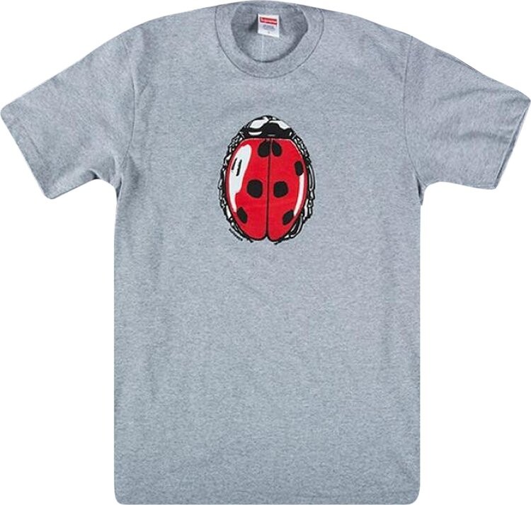 

Футболка Supreme Ladybug Tee 'Heather Grey', серый