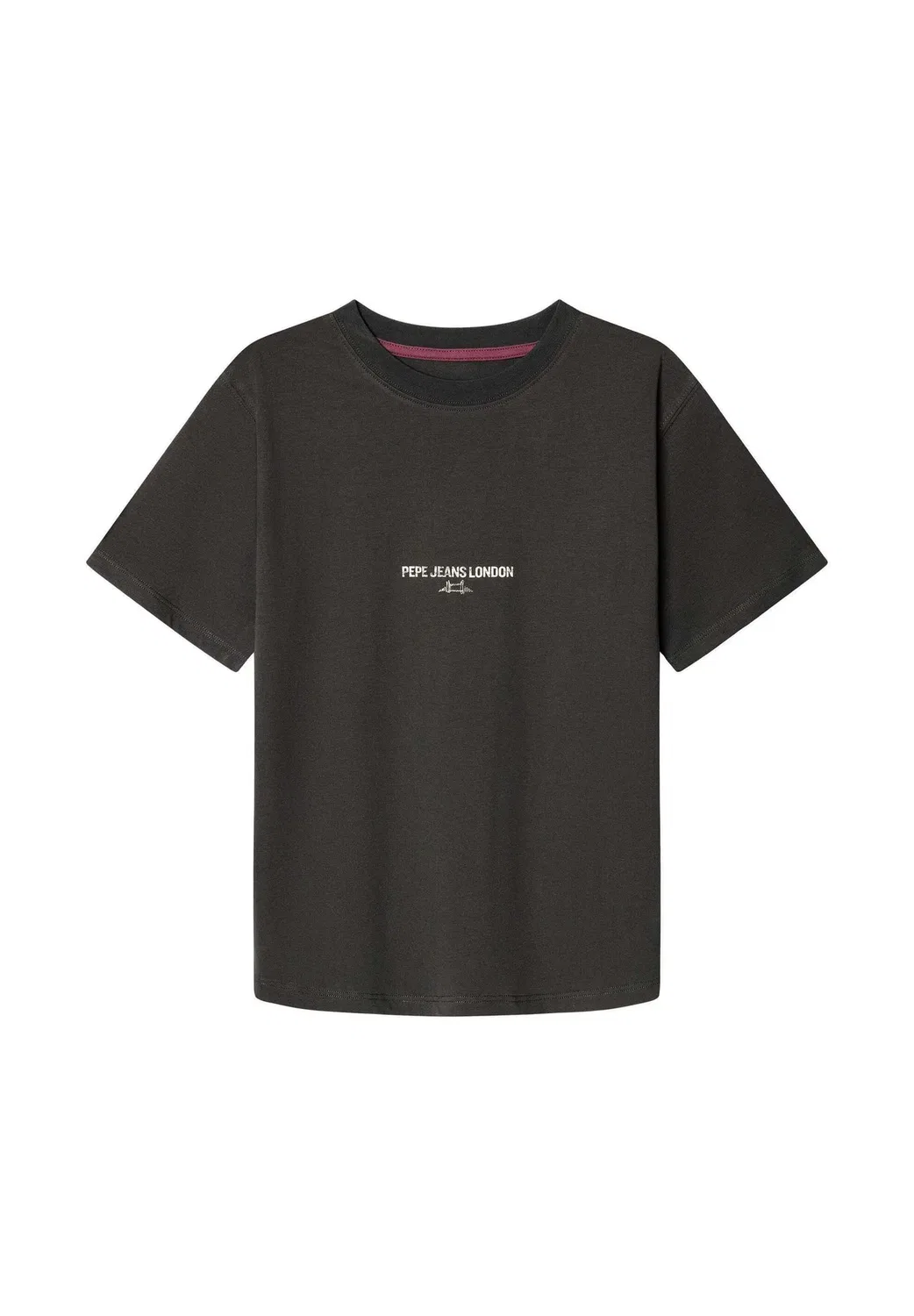 Базовая футболка Joseph - футболка с принтом Pepe Jeans, Charcoal Grey