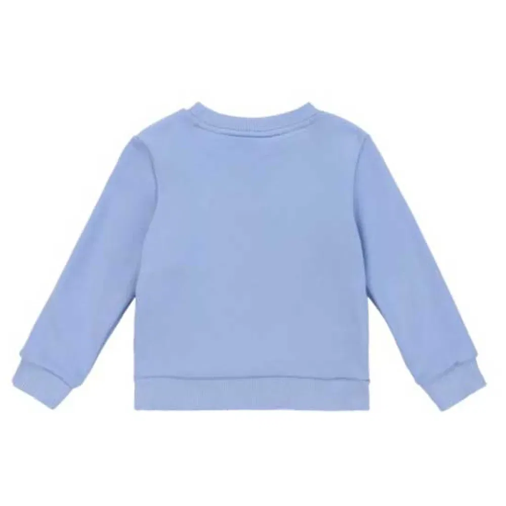 Свитшот Lacoste Kids, синий — фото 2