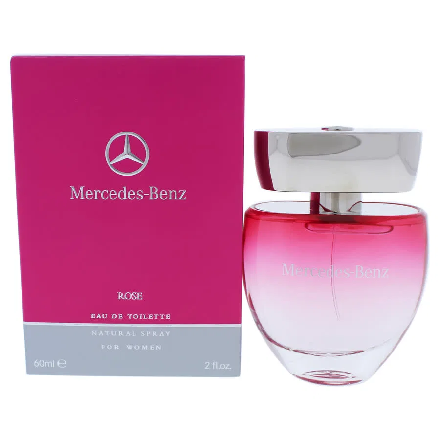 Женская туалетная вода цветочно-фруктовая 60 мл Mercedes-Benz Rose, Mercedes-Benz