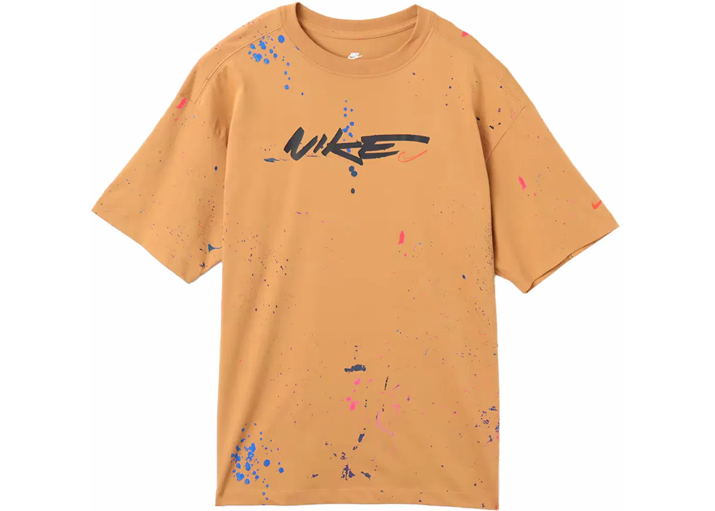 Женская оверсайз футболка с принтом Breaking Nike x Futura, цвет Flax