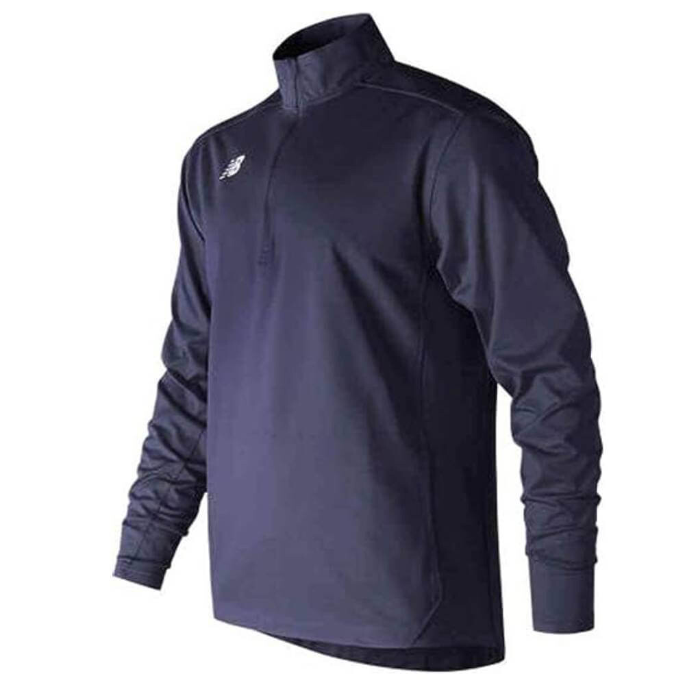 

Толстовка New Balance Mens Lightweight Solid Half Zip, темно-синий