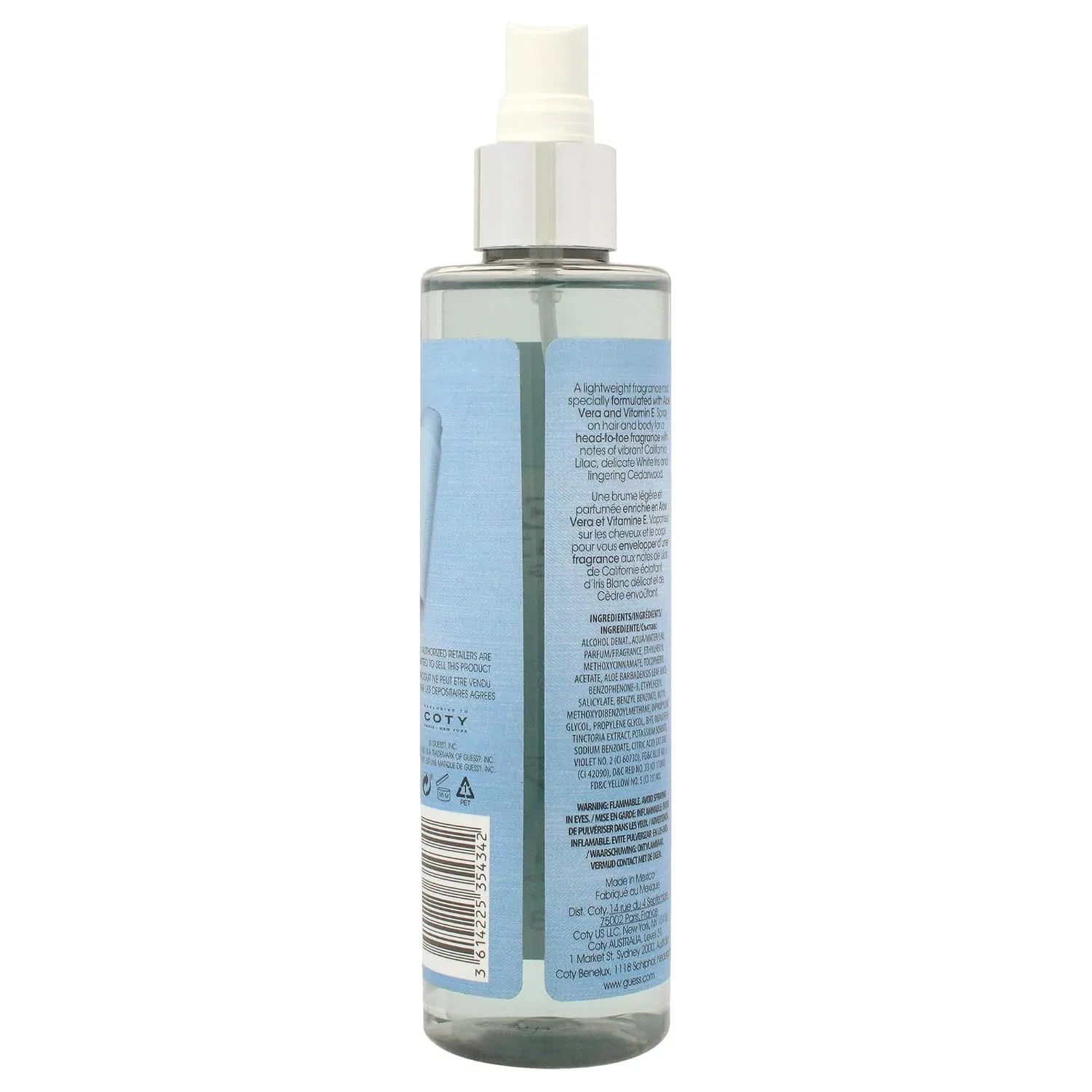 Лосьон для тела GUESS 1981 Indigo Body Mist, 243 мл — фото 4