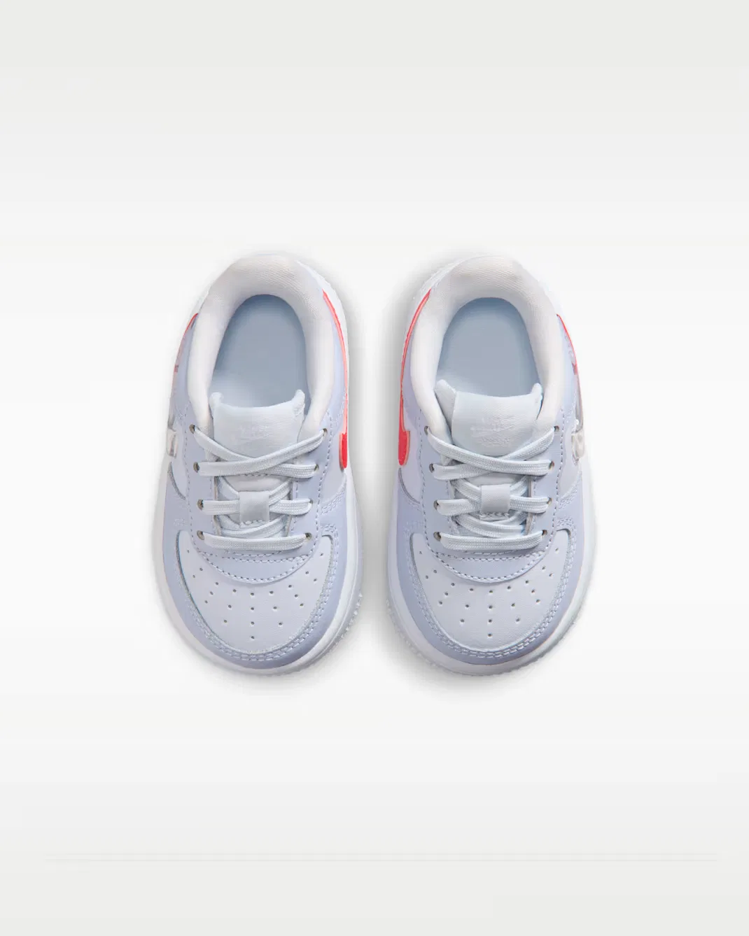 Детская/подростковая обувь Nike Force 1 Low, Football Grey/Ghost/White/Tropical Pink — фото 4