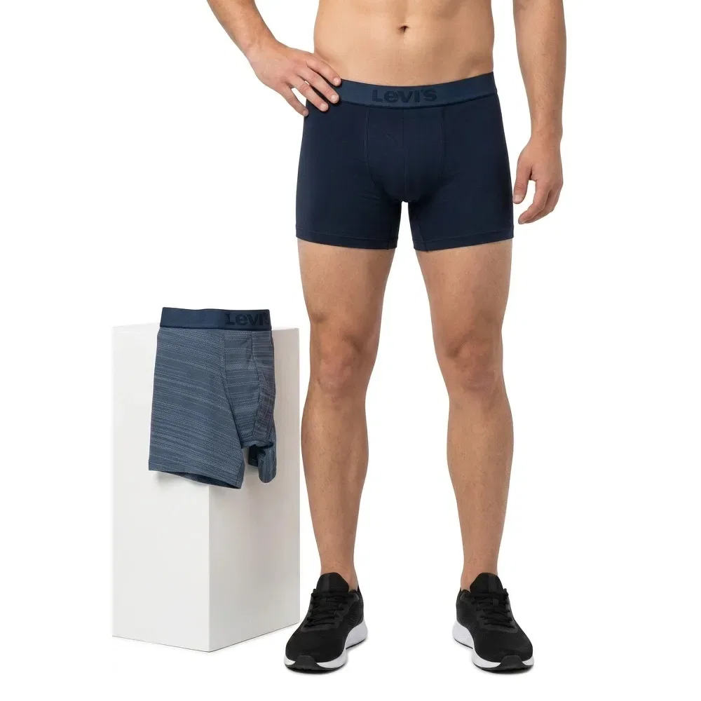 Мужские боксеры с принтом Dotted Yarndye Brief Levi’s, Blue