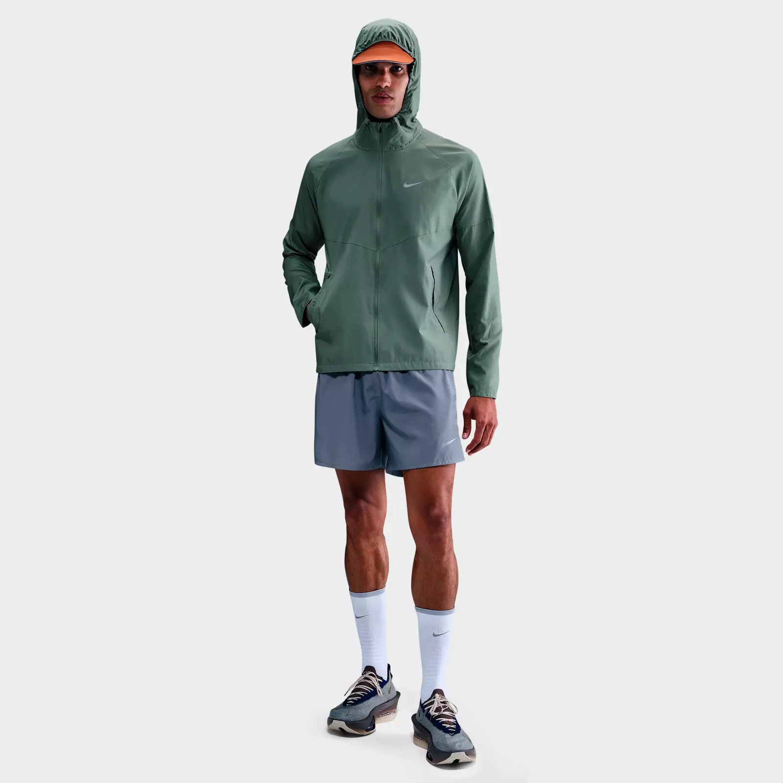 

Куртка Men's Nike Repel Miler Running, зеленый