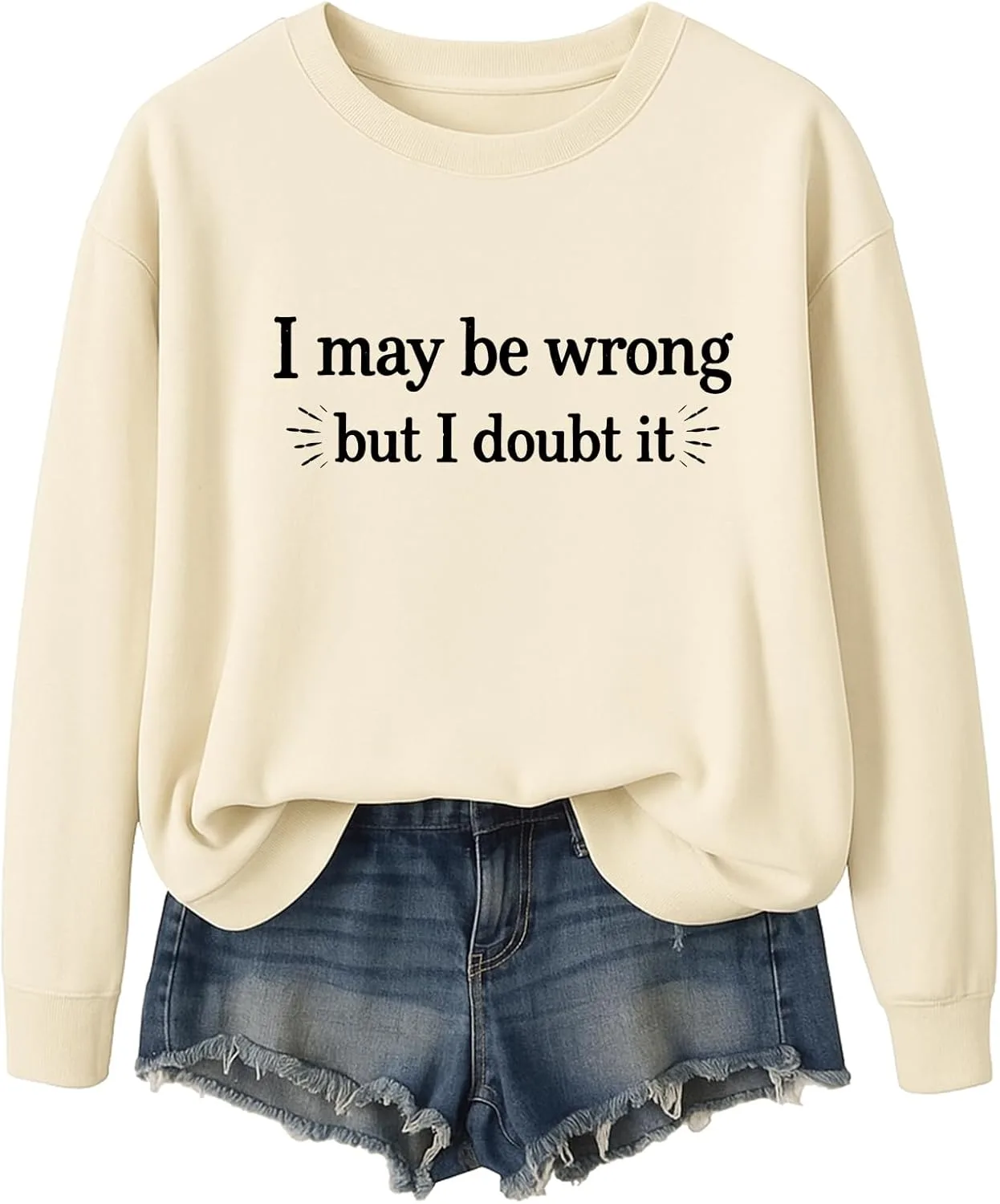 

Толстовка с капюшоном I May Be Wrong but I Doubt It ARTLOX