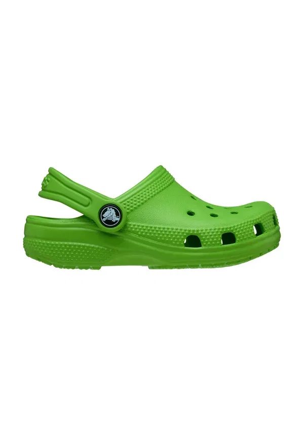 Детские мюли Crocs, зеленый