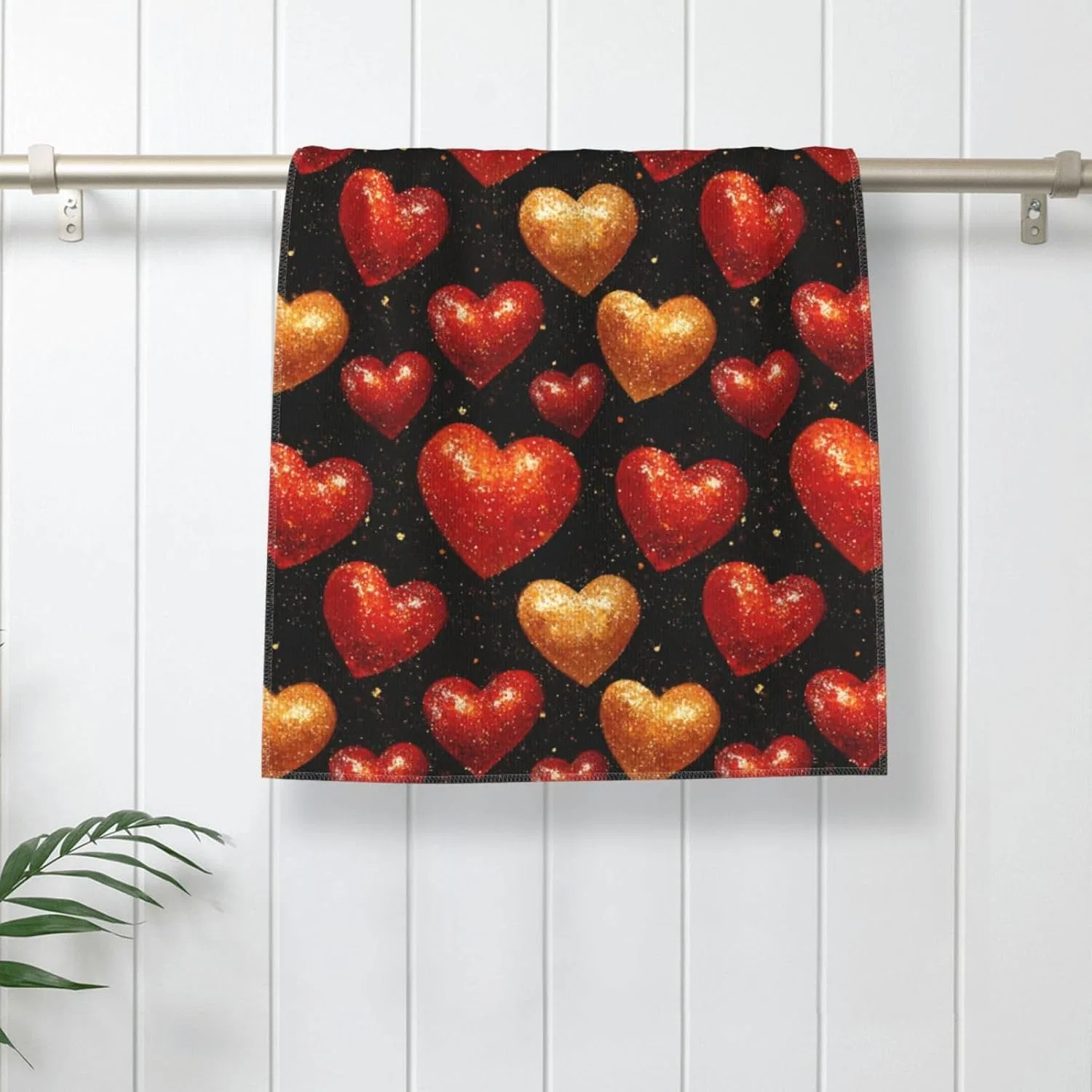 Мочалка для лица из микрофибры 69,5x40,6 см, Nevjipu, Красный — фото 4