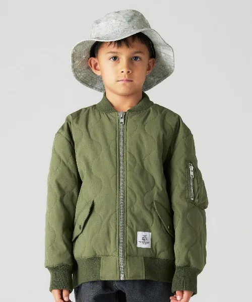 Детская куртка MA-1 стеганая Smoothy, Khaki