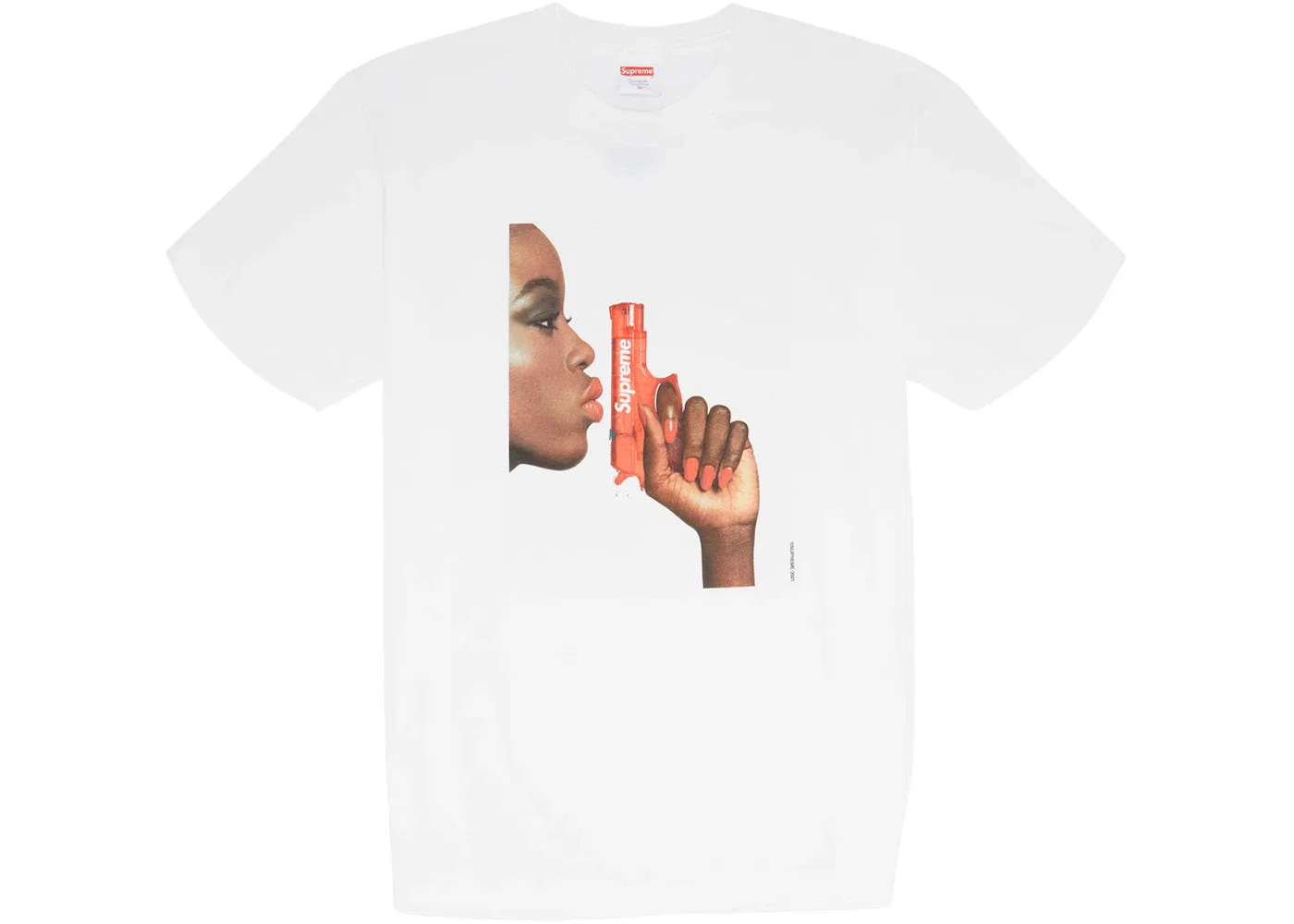 Мужская футболка с принтом Water Pistol Supreme, White