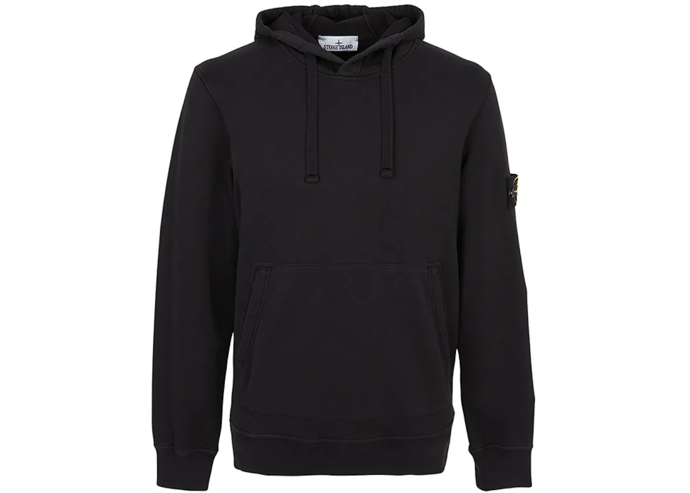 Мужской худи с капюшоном Stone Island, Black