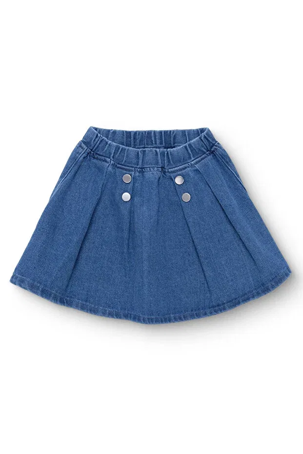 Детская юбка для девочек хлопковая Hellobaby baby girl skirt reçme Ebebek Hello Baby, Indigo