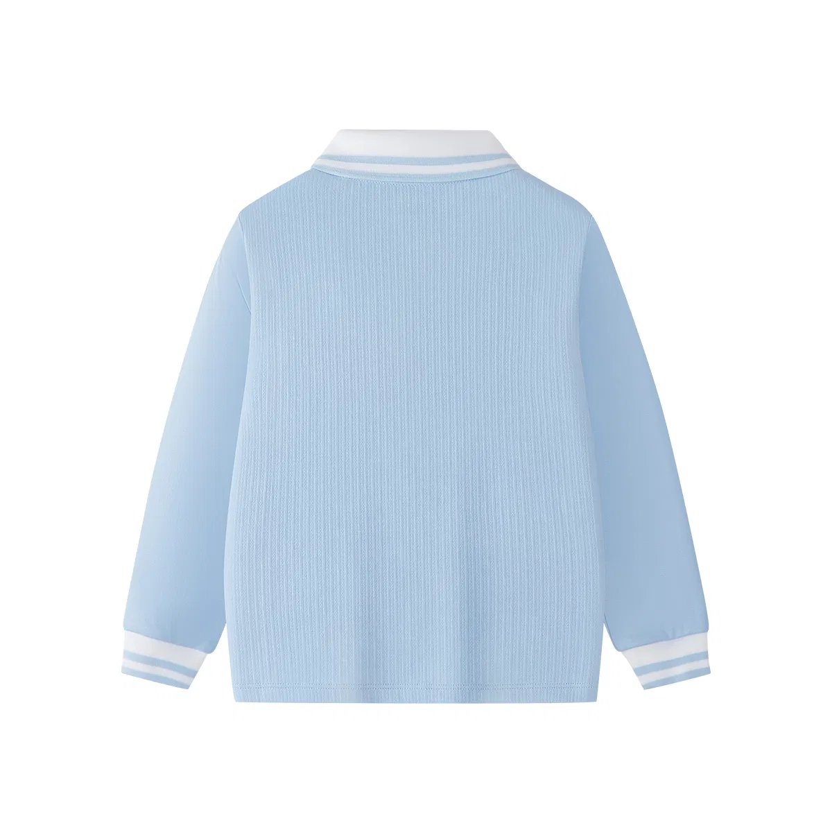 Детское поло с воротником Light Pale Blue FILA KIDS — фото 3