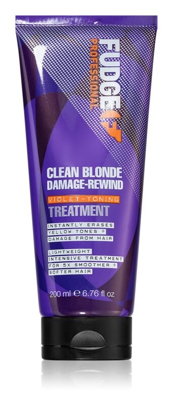 

Фиолетовый кондиционер Fudge Clean Blonde Damage Rewind Conditioner