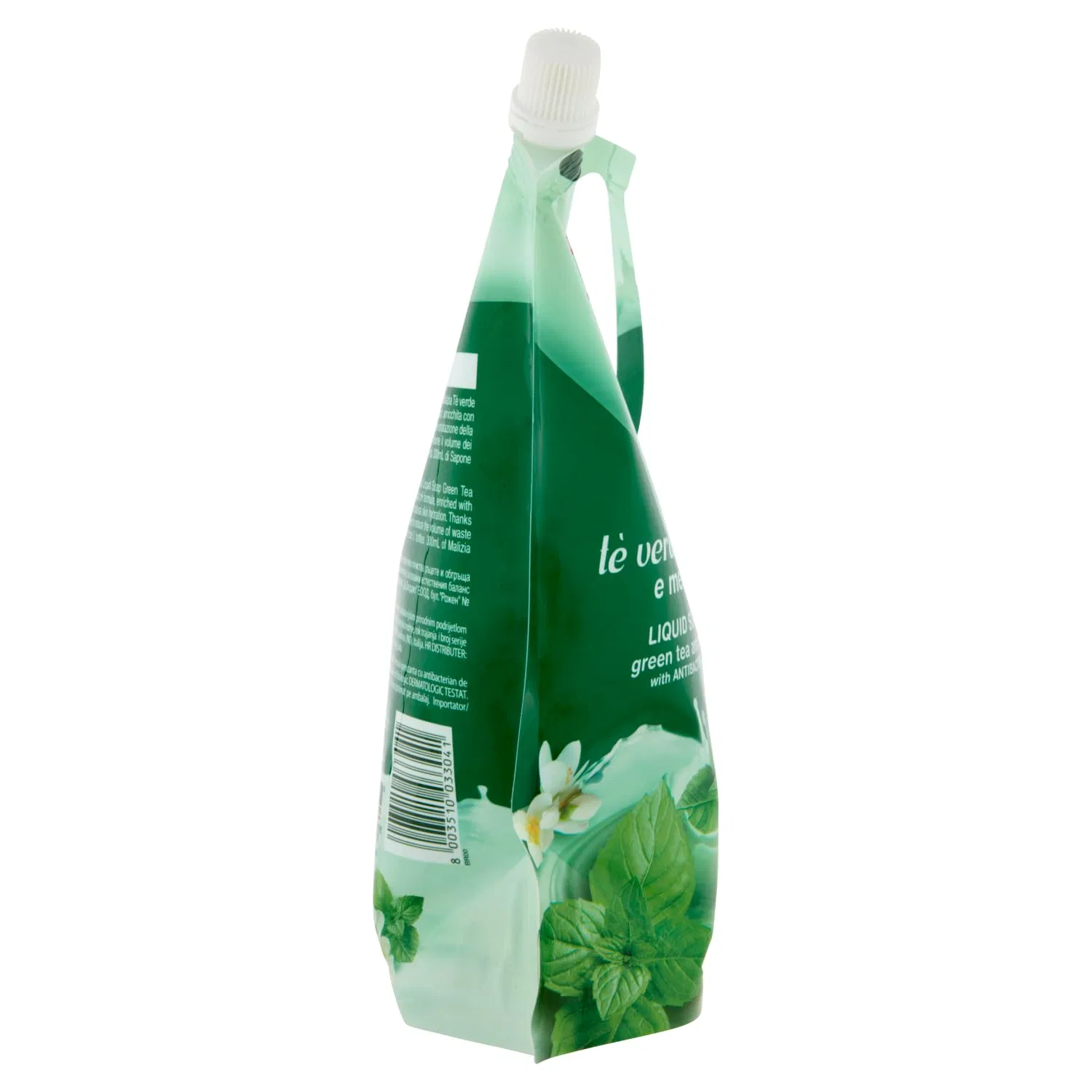 Жидкое мыло Malizia with Green Tea and Mint, Beni Culinari, набор 6 x 1000 мл — фото 2