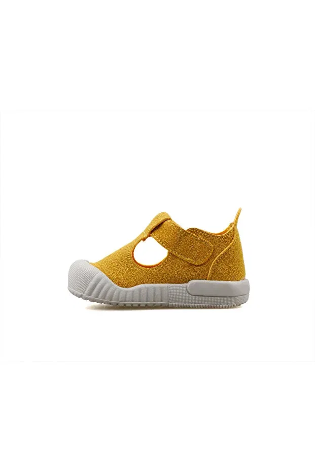 Детские кроссовки для девочек текстильные Loro Yellow Vicco, Yellow — фото 3