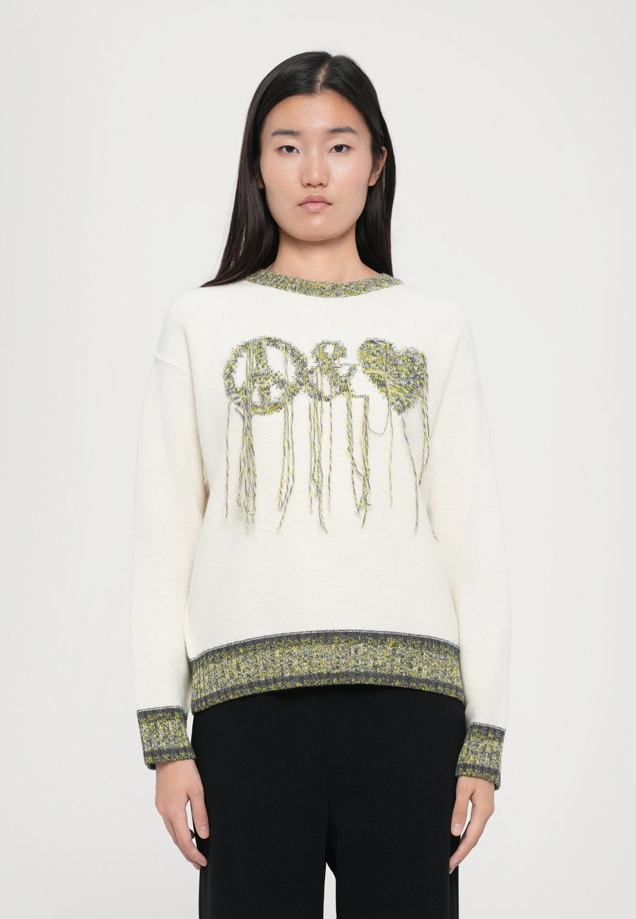 

Джемпер MOSCHINO JEANS SWEATER, White