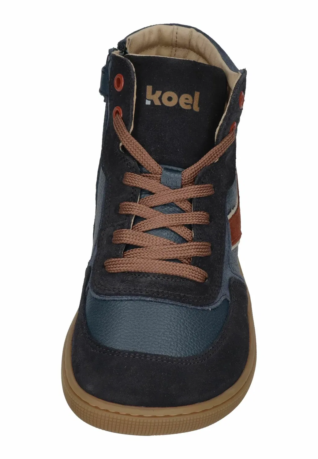 Кроссовки Barefoot kinder bis grösse 41 датская классика - высокие кроссовки Koel, Navy — фото 3