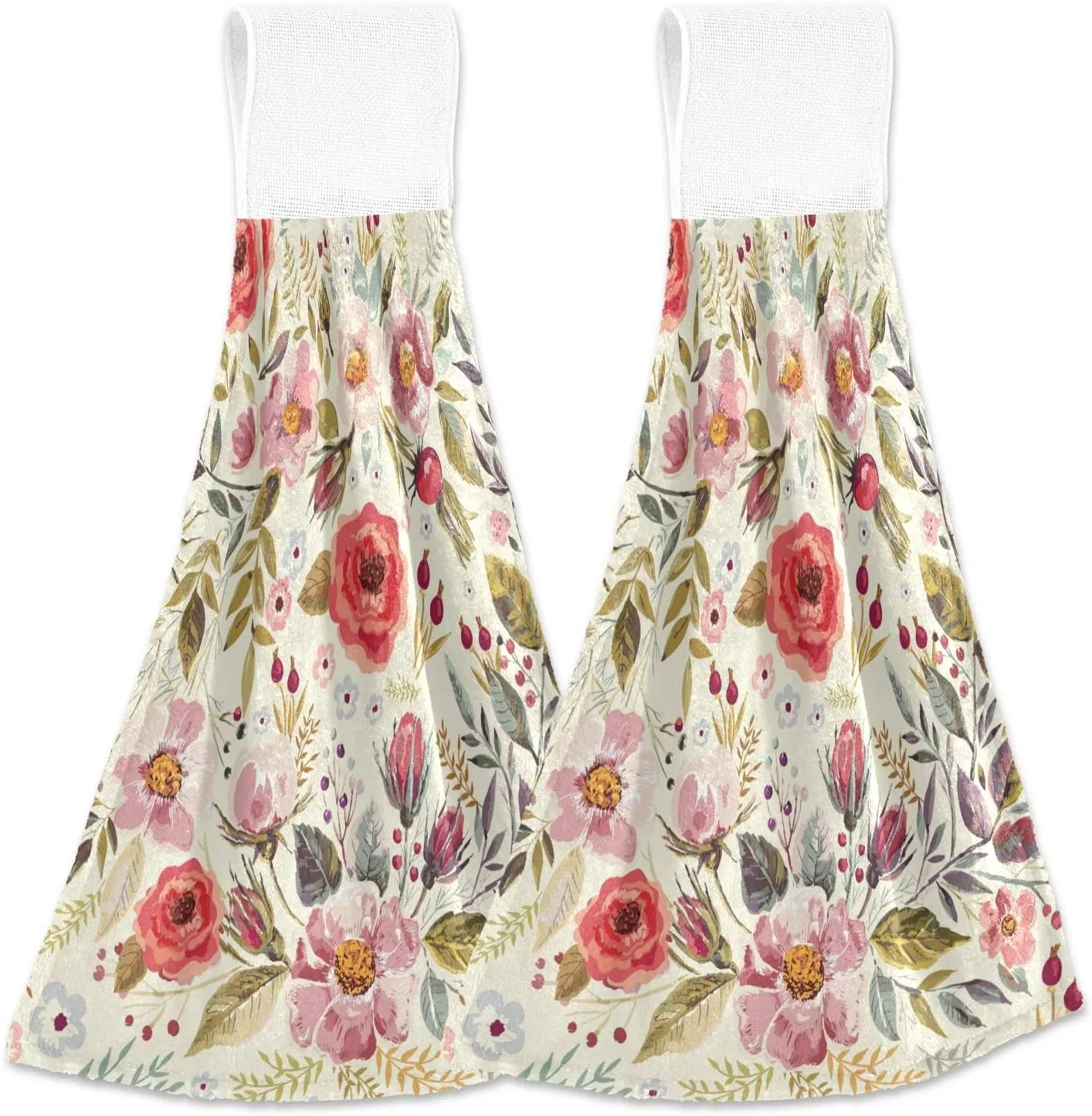 Полотенца для рук, 2 шт, Polyester, 30.5x43.2см, Mehrfarbig Hmzxz