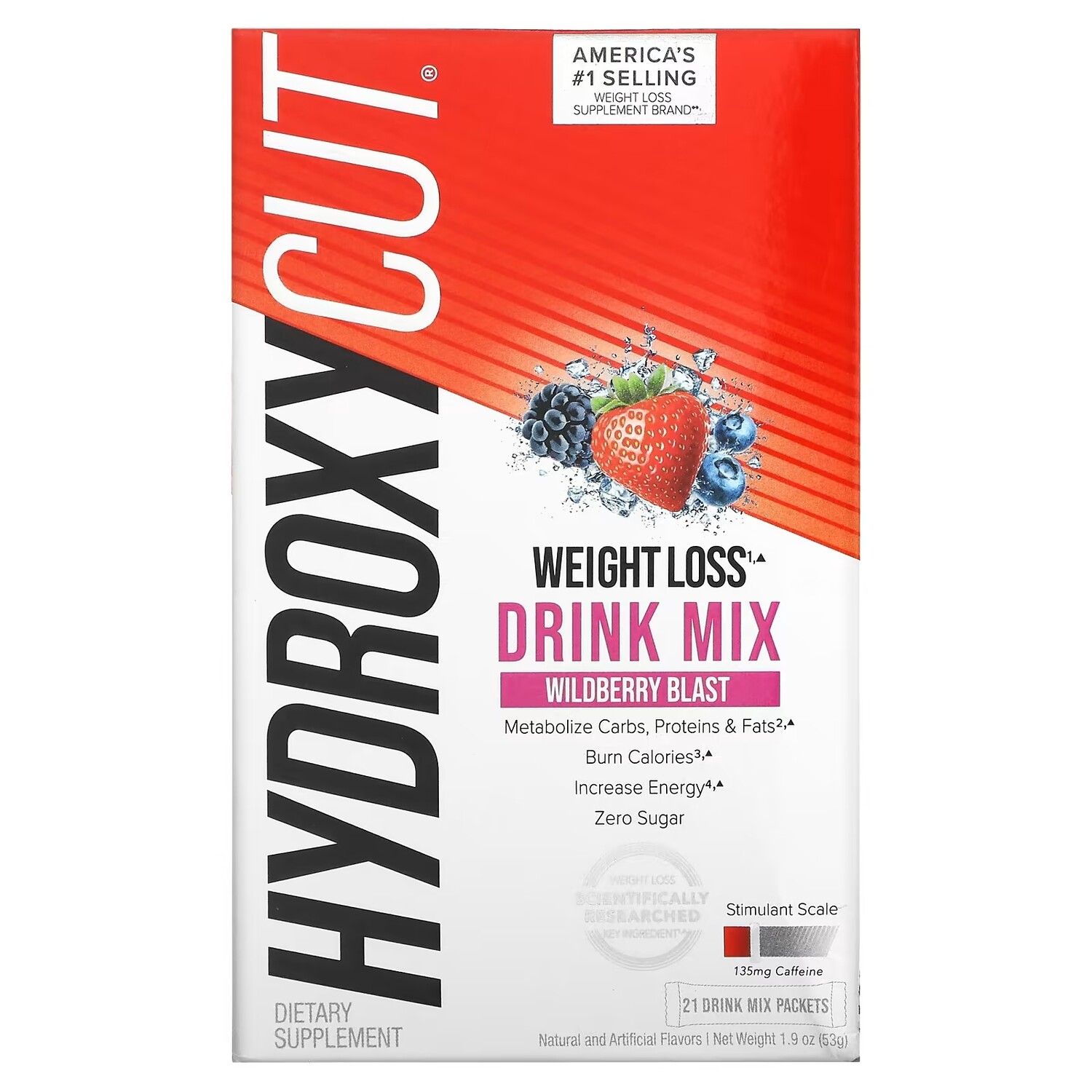 

Смесь Напитков для Похудения Hydroxycut, взрыв лесных ягод