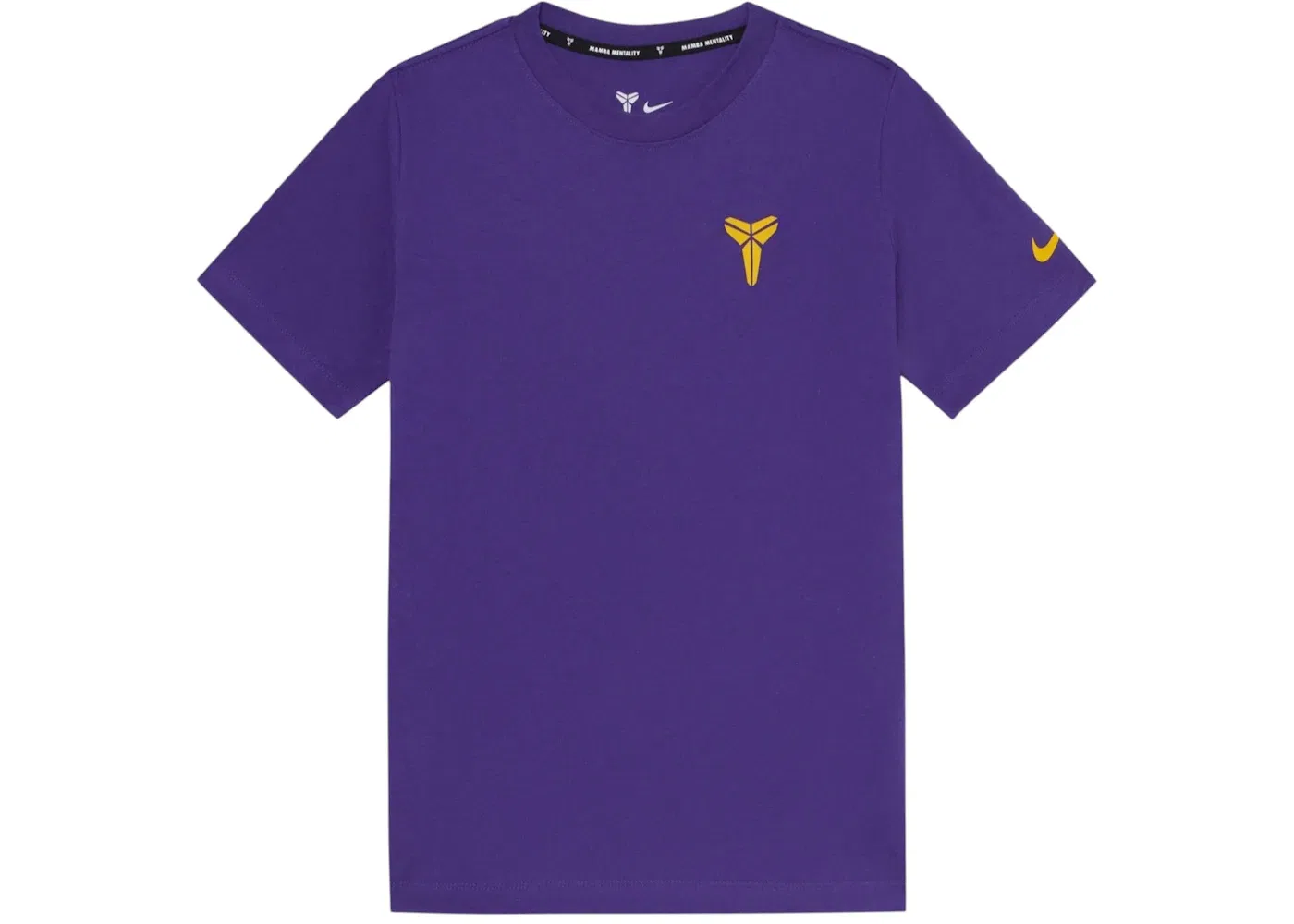 Мужская футболка с коротким рукавом Nike Kobe Basketball Loose Fit, Purple/Yellow