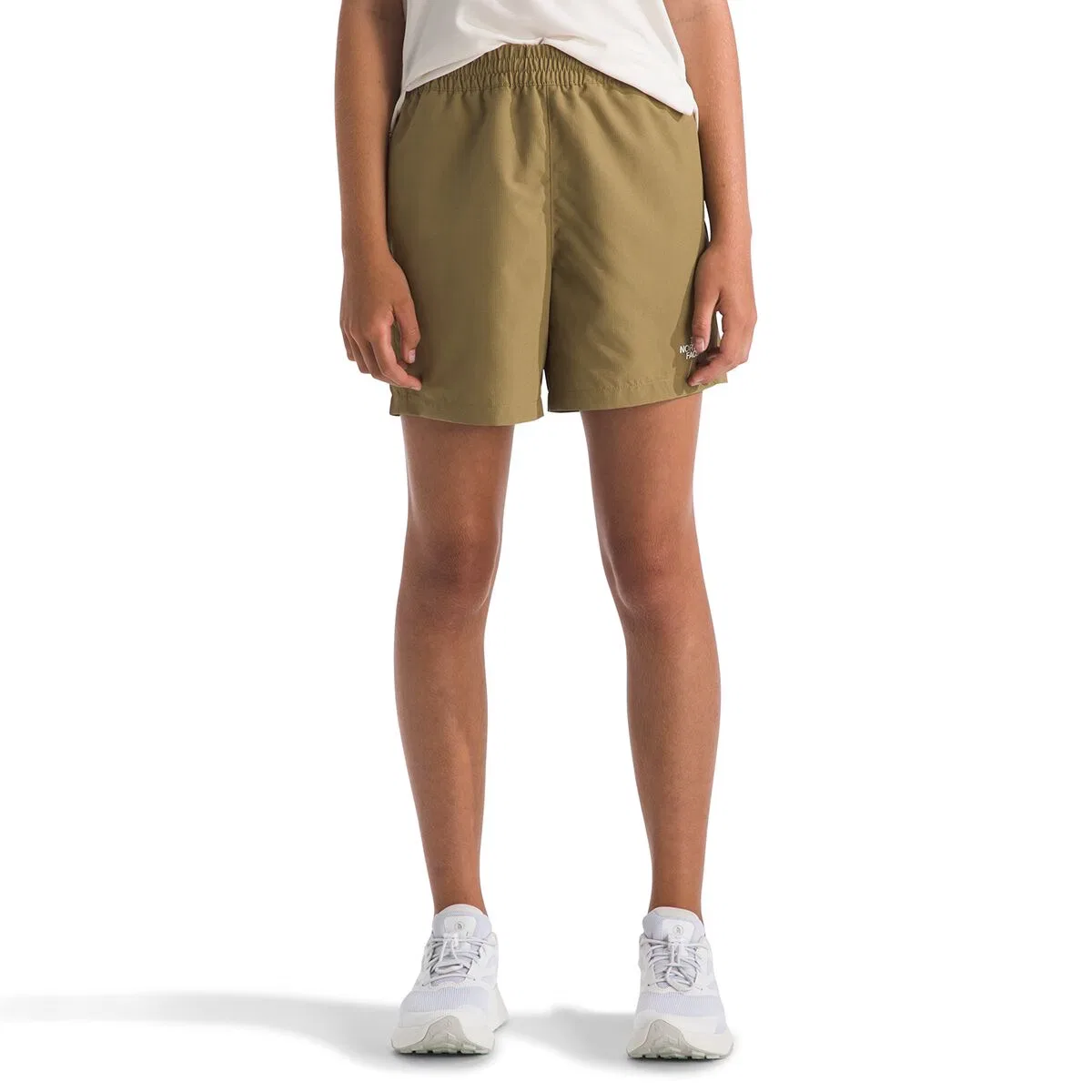 Детские шорты для мальчиков с принтом Class v 5in short - kids' The North Face, Cedar Logo Weather Topo Phantom Print — фото 2