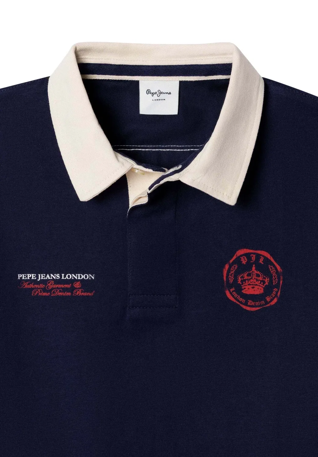 Футболка с принтом Martin - с длинными рукавами Pepe Jeans, Navy — фото 3
