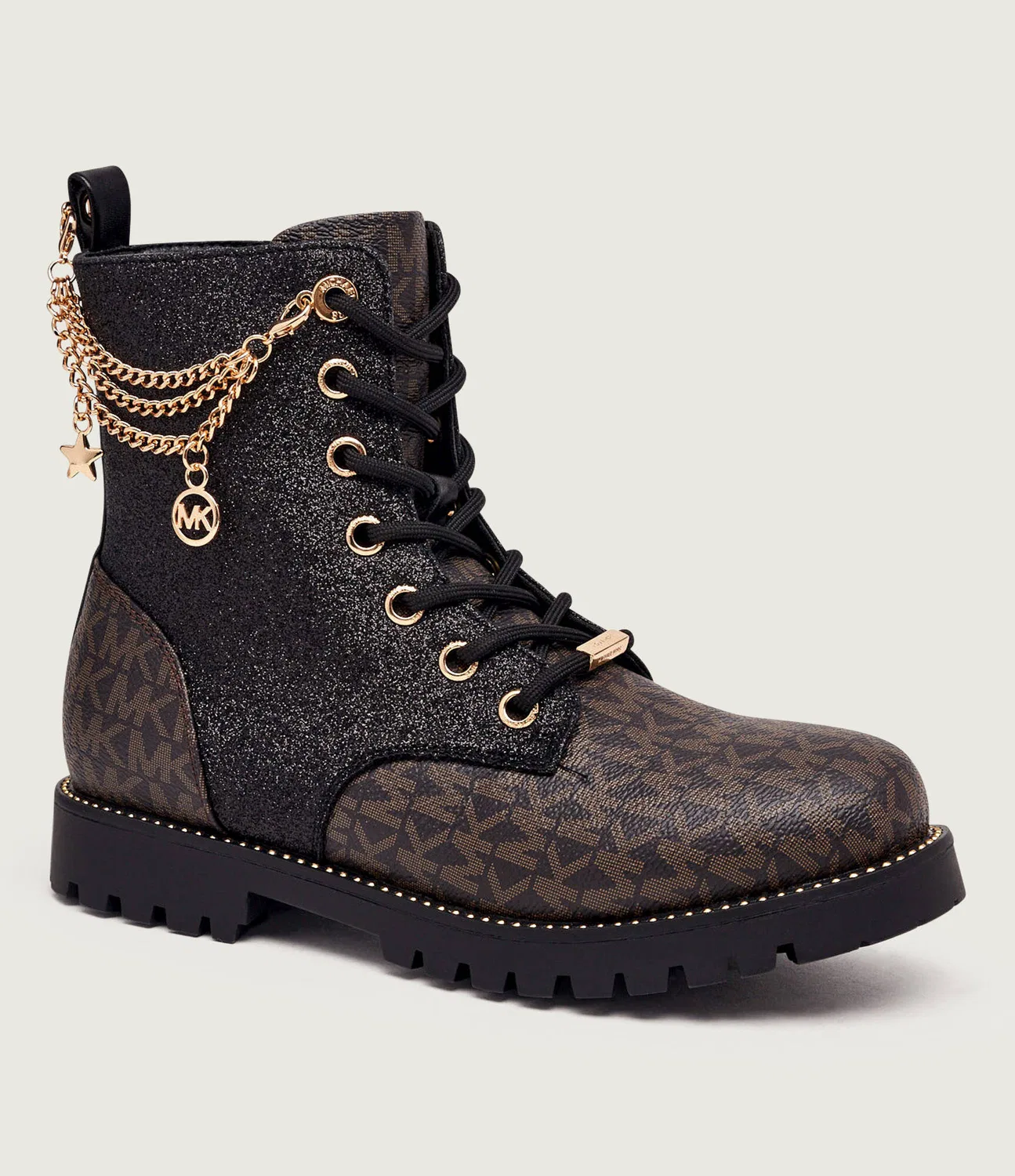 Ботильоны Kalina Charm Michael Kors Kids, Marrone