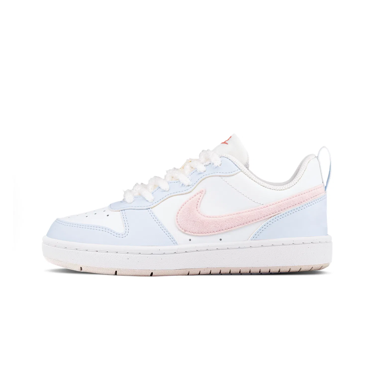 Детские кроссовки-скейтборд низкие Nike Court Borough Pink White