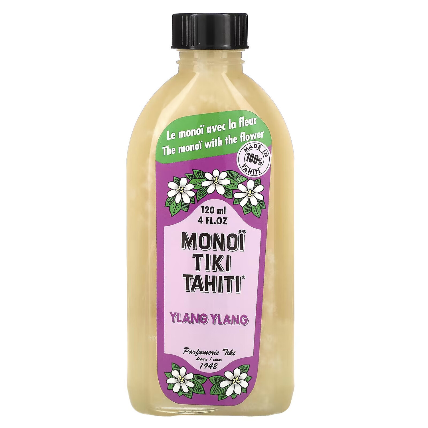 Monoi Tiare Tahiti, Иланг-иланг, 4 жидких унции (120 мл) — фото 2