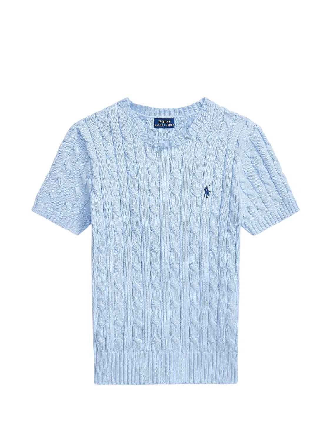 Polo Ralph Lauren Свитер кабельной вязки синий