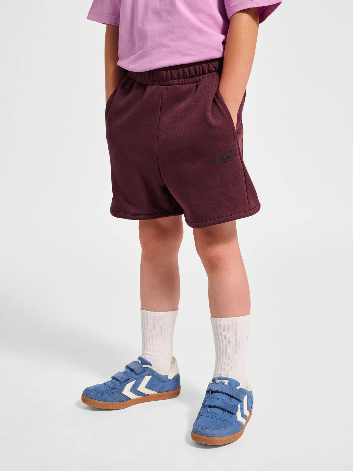 Детские шорты свободного кроя Hmljr Loose Hummel, Rot — фото 2