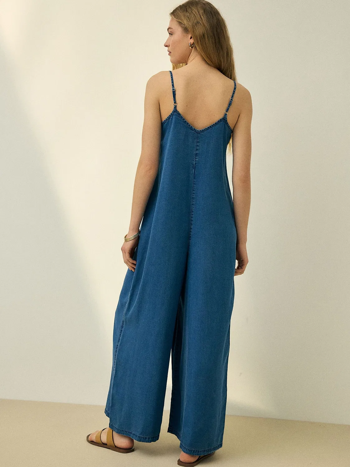 Комбинезон N.Premium Tencel Denim Next, Mid Blue — фото 3