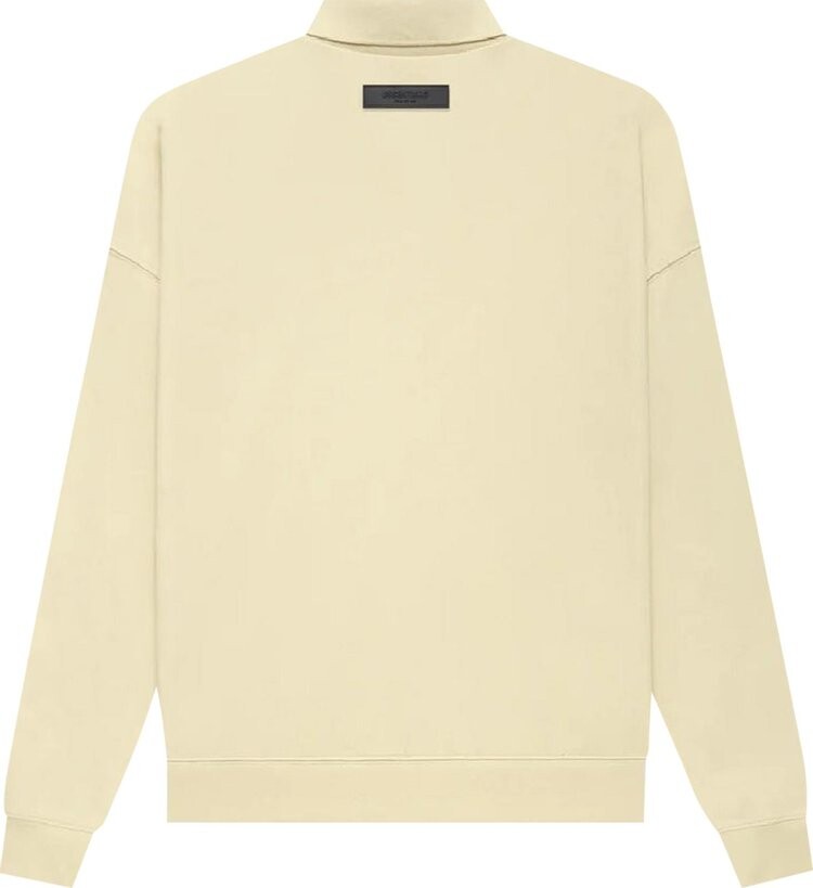 Лонгслив Fear of God Essentials Long-Sleeve Polo 'Canary', кремовый — фото 3