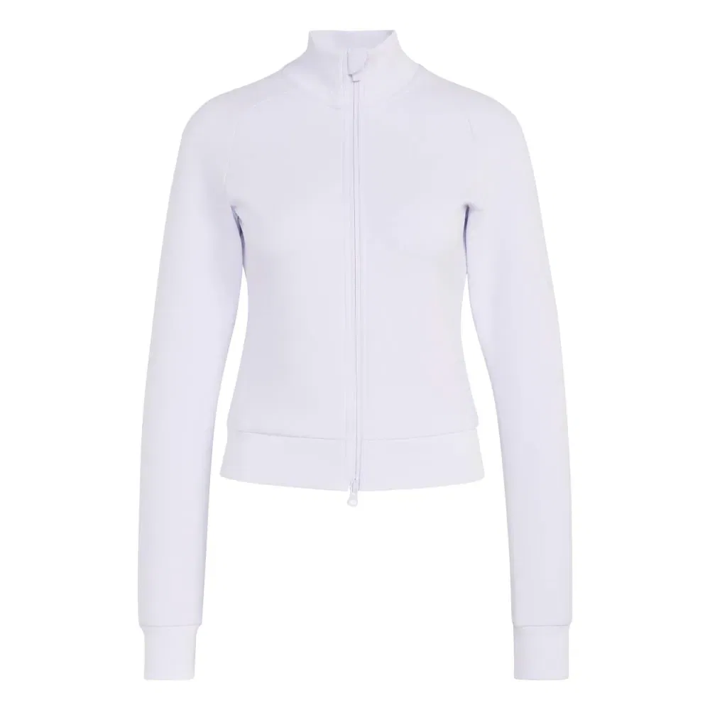 Худи с капюшоном на молнии Soft Lux Slim Adidas, фиолетовый — фото 3