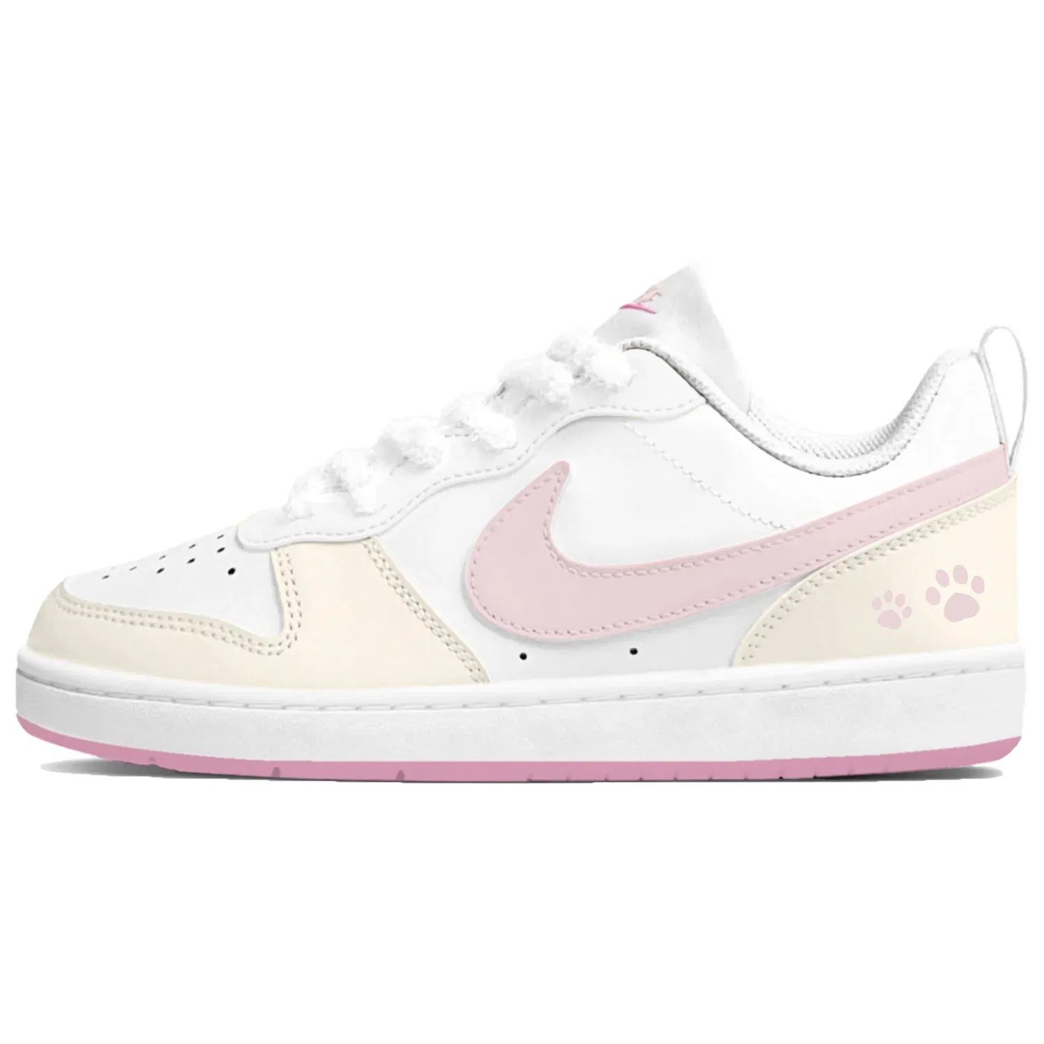 Детские кроссовки для скейтбординга с низким верхом Court Borough 2 Nike, Yellow