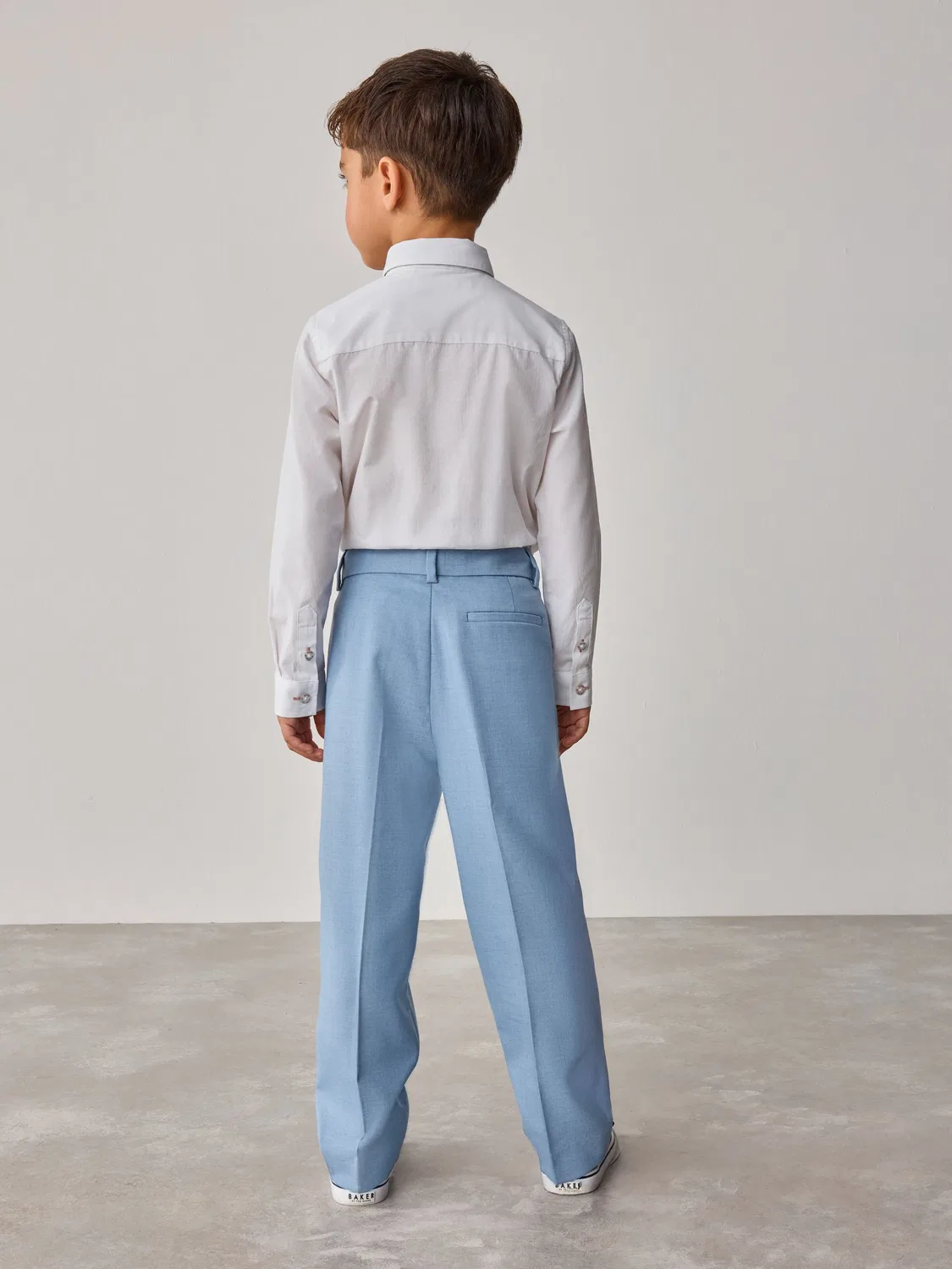 Брюки классические Suit Trousers Baker by Ted Baker, синий — фото 3