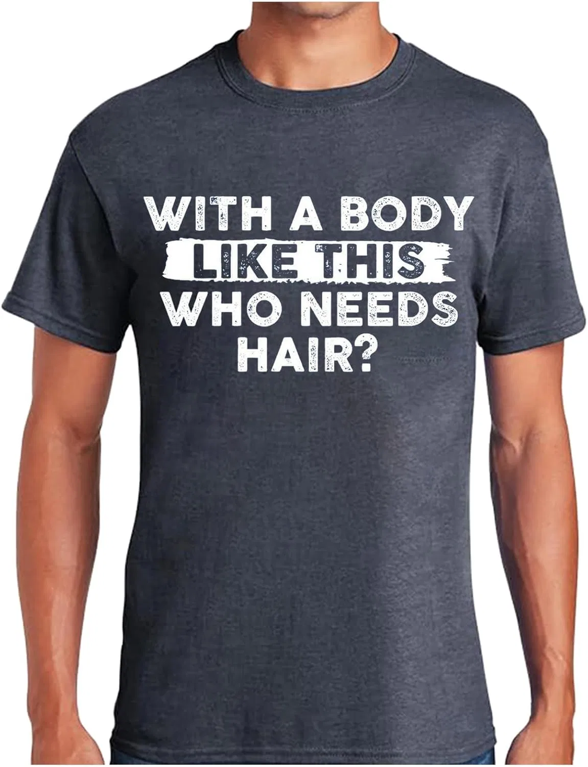 Мужская футболка с принтом Funny T-Shirt, Bu2 — фото 2