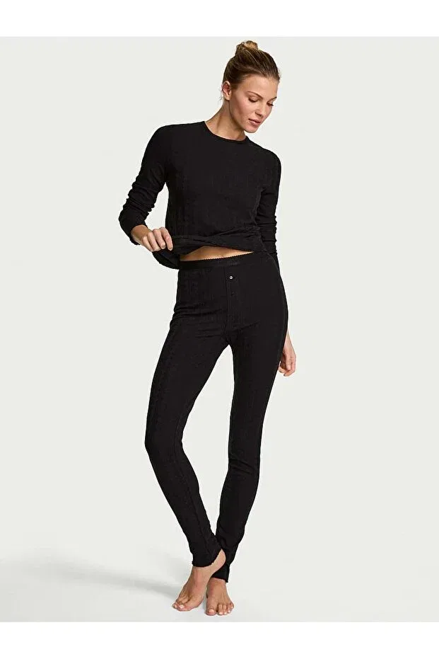 Женская пижама с принтом Victoria'S Secret, Black