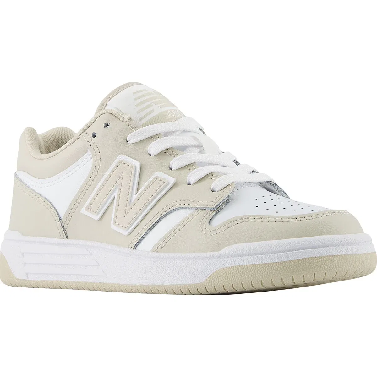 Детские кроссовки для мальчиков с ретро-дизайном 480 Shoe New Balance, Timberwolf — фото 2