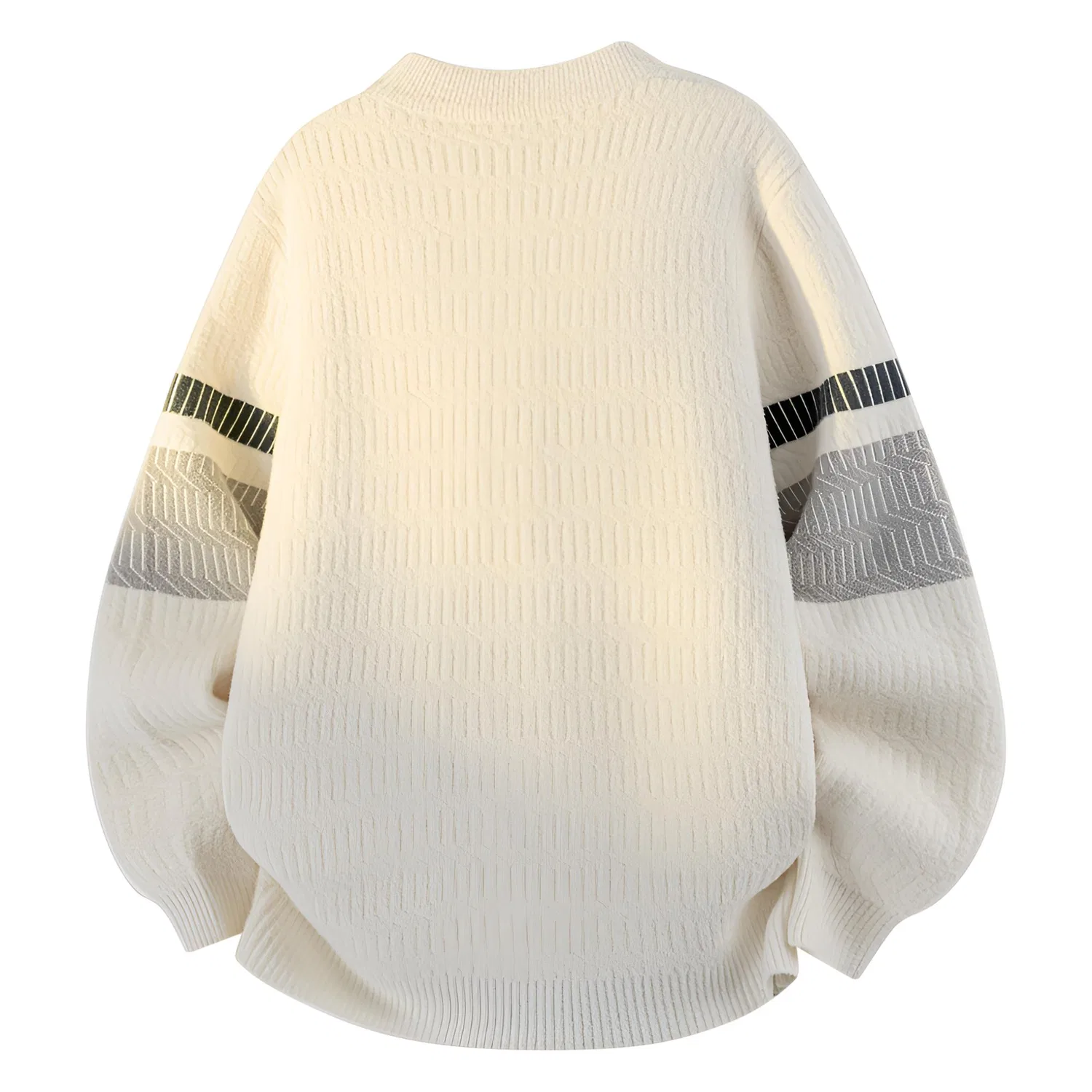 Детский свитер с круглым вырезом Jeep Leisure Collection Knitwear, Carbon Black — фото 4