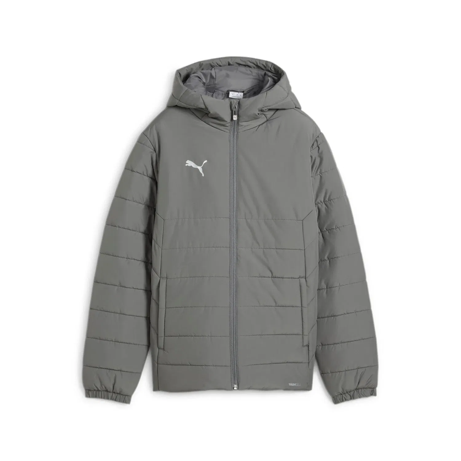 Детская куртка с капюшоном и утеплителем teamADDITIONS Hooded Padded Puma, Grau
