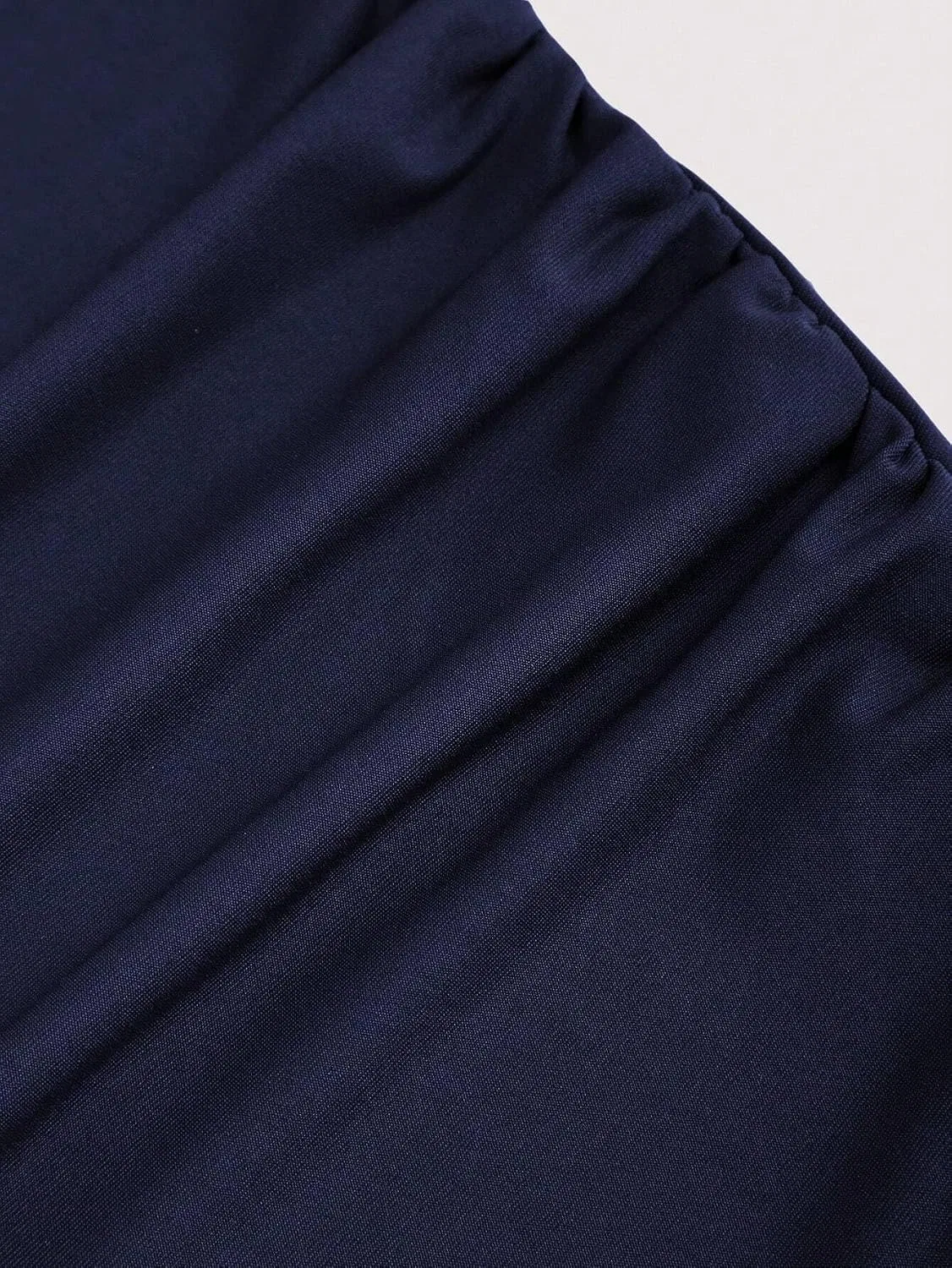 Женское приталенное платье без рукавов с квадратным вырезом, Navy Blue — фото 2