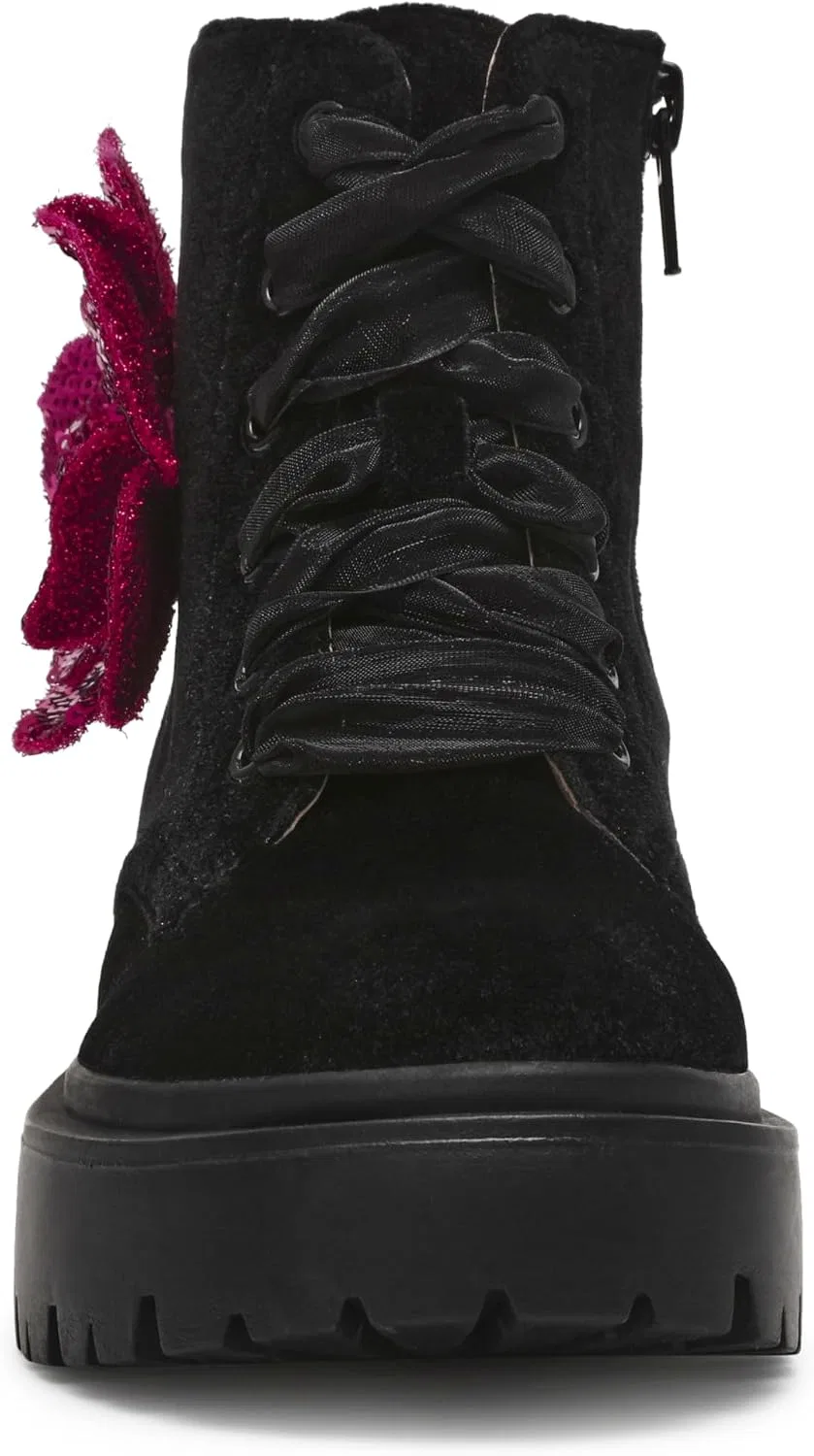Детские ботинки для девочек Piper Betsey Johnson, Black Multi — фото 2