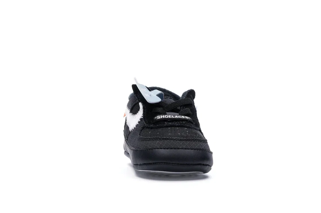 Детские кроссовки Nike Air Force 1 Low Off-White Black White, Black/White-Cone-Black — фото 2