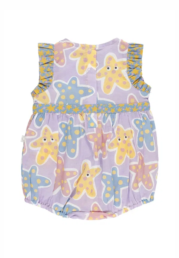 Комбинезон хлопковый Jumpsuit Stella Mccartney Kids, мультиколорe — фото 2
