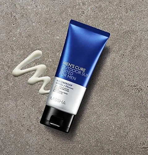 Солнцезащитный лосьон для мужчин MISSHA Outdoor Sun Suited 60 мл SPF50+ PA++++ Missha. — фото 2