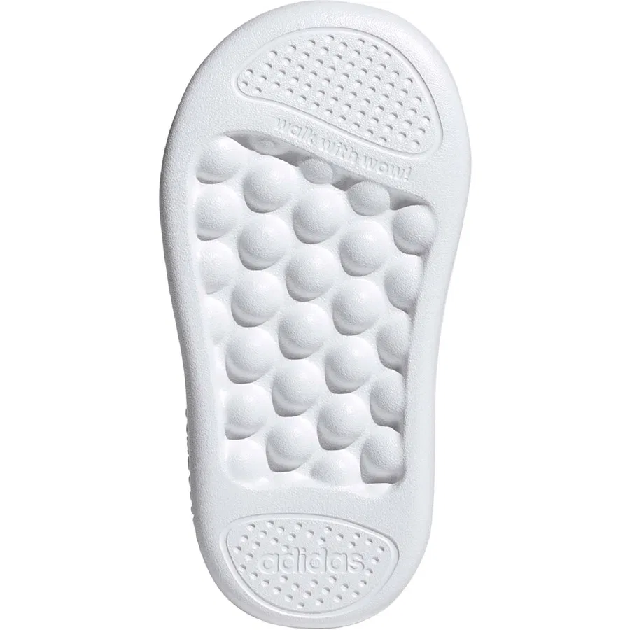 Кроссовки детские с мягкой подошвой Grand Court 3.0 Bubble adidas, Белый — фото 4